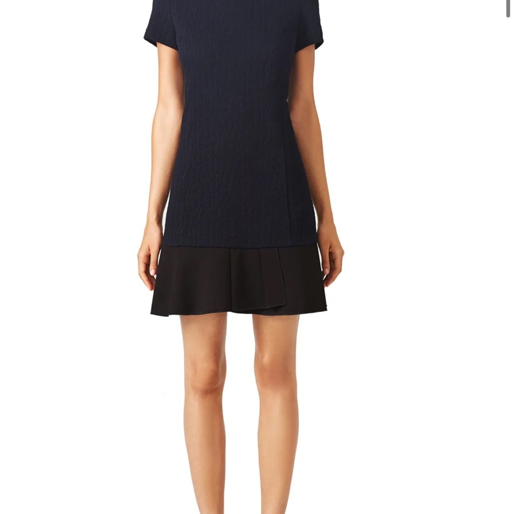 Tory Burch Navy and Black Mini Dress